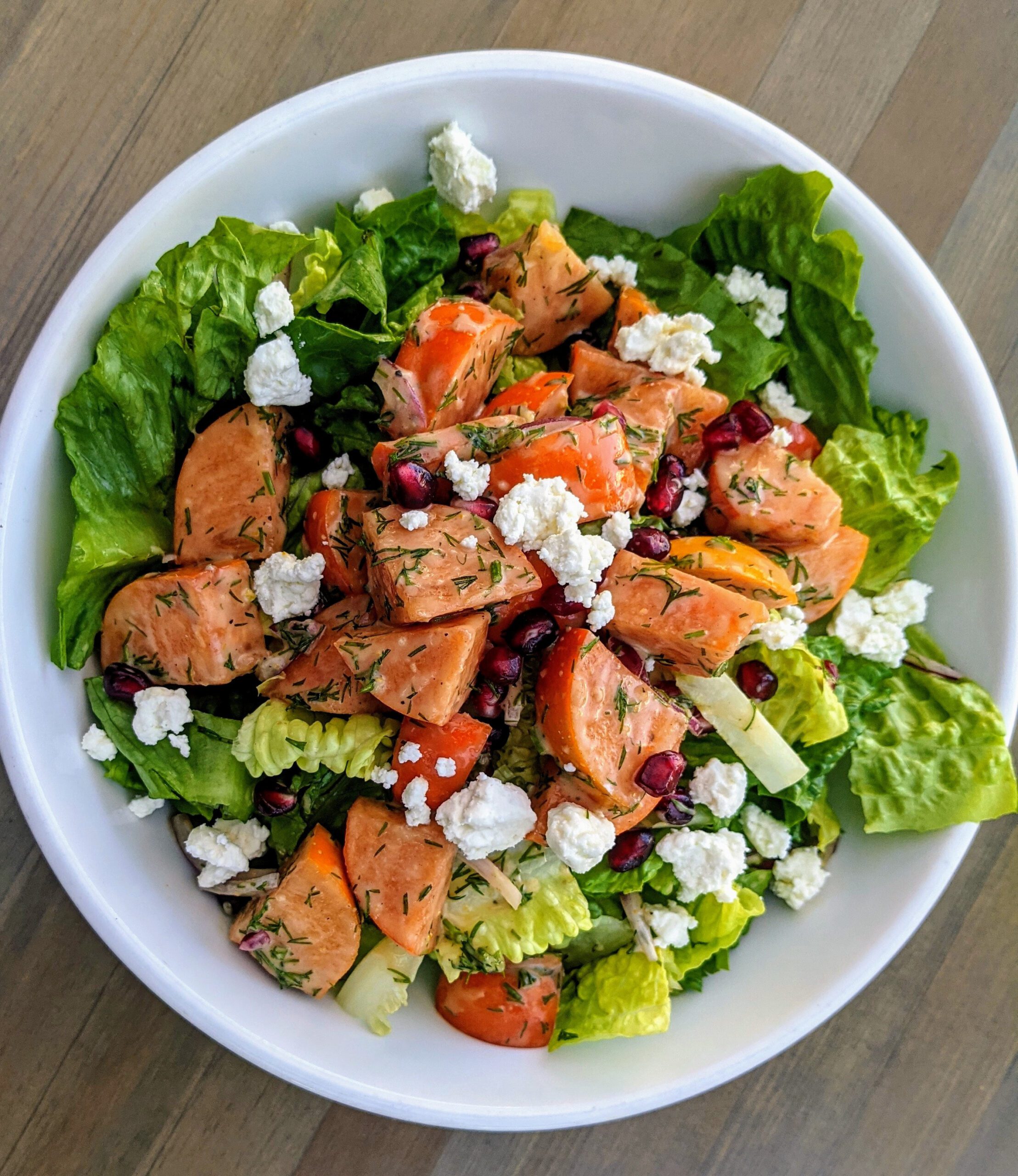 California Fall Fruit: Pomegranates & Persimmons Shine in This Seasonal Salad